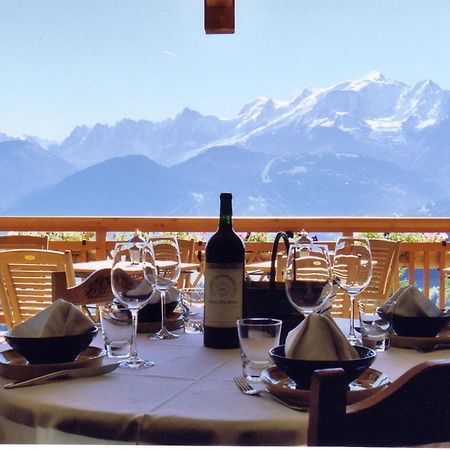 Vila La Joubarbe Au Balcon Du Mont-Blanc Sallanches Exteriér fotografie