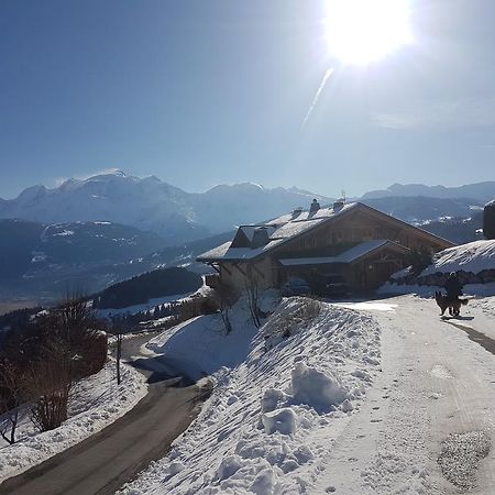 Vila La Joubarbe Au Balcon Du Mont-Blanc Sallanches Exteriér fotografie