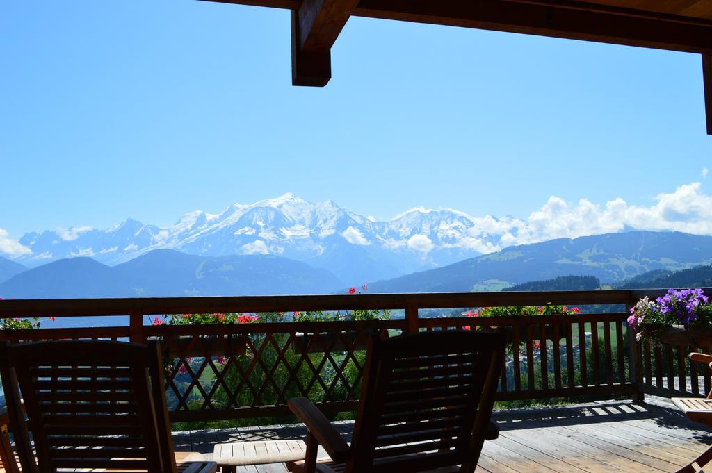 Vila La Joubarbe Au Balcon Du Mont-Blanc Sallanches Exteriér fotografie