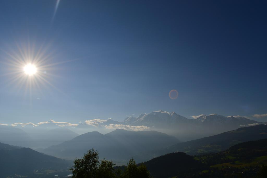 Vila La Joubarbe Au Balcon Du Mont-Blanc Sallanches Exteriér fotografie