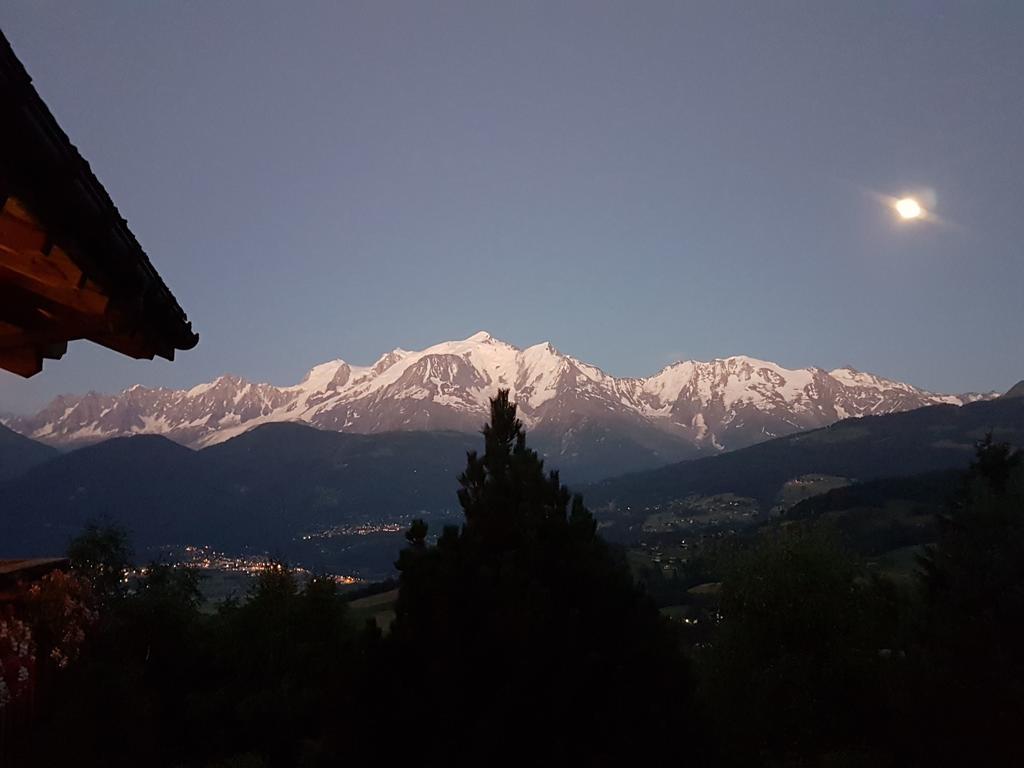 Vila La Joubarbe Au Balcon Du Mont-Blanc Sallanches Exteriér fotografie