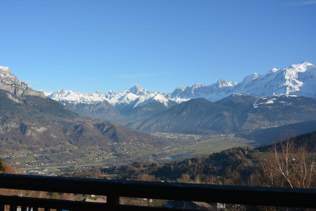Vila La Joubarbe Au Balcon Du Mont-Blanc Sallanches Exteriér fotografie
