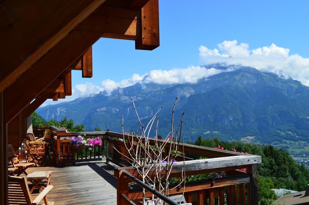 Vila La Joubarbe Au Balcon Du Mont-Blanc Sallanches Exteriér fotografie