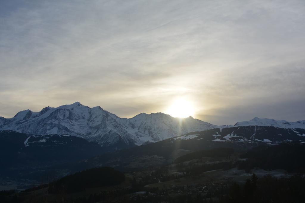 Vila La Joubarbe Au Balcon Du Mont-Blanc Sallanches Exteriér fotografie