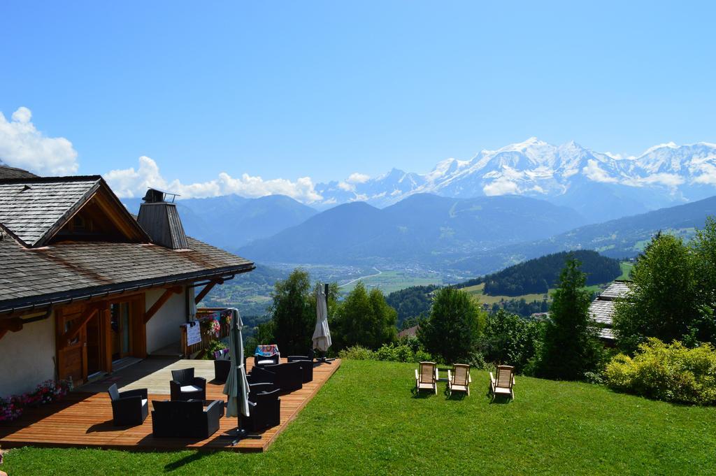 Vila La Joubarbe Au Balcon Du Mont-Blanc Sallanches Exteriér fotografie