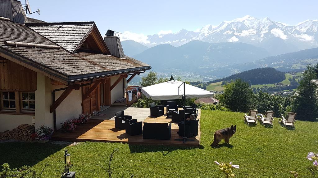 Vila La Joubarbe Au Balcon Du Mont-Blanc Sallanches Exteriér fotografie