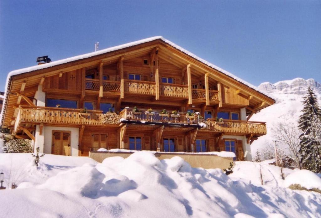 Vila La Joubarbe Au Balcon Du Mont-Blanc Sallanches Exteriér fotografie