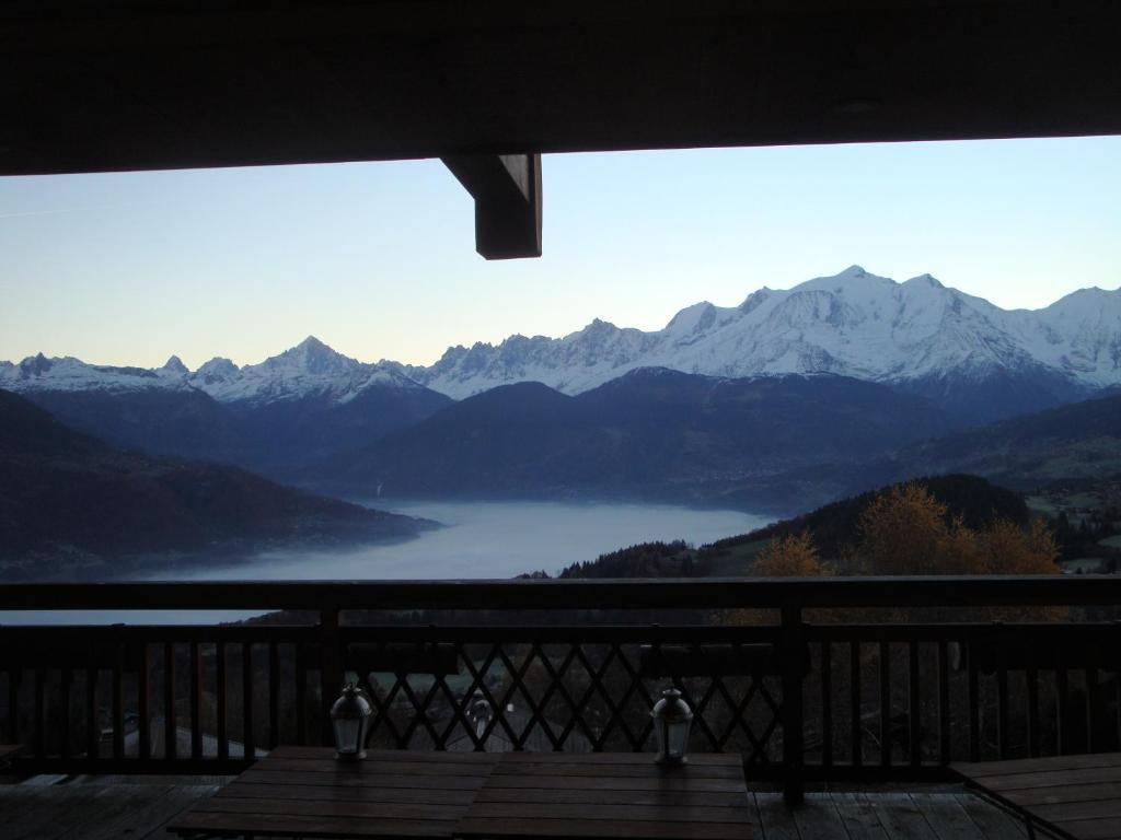 Vila La Joubarbe Au Balcon Du Mont-Blanc Sallanches Exteriér fotografie