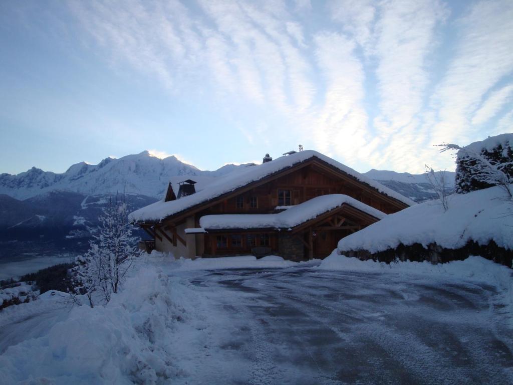 Vila La Joubarbe Au Balcon Du Mont-Blanc Sallanches Exteriér fotografie