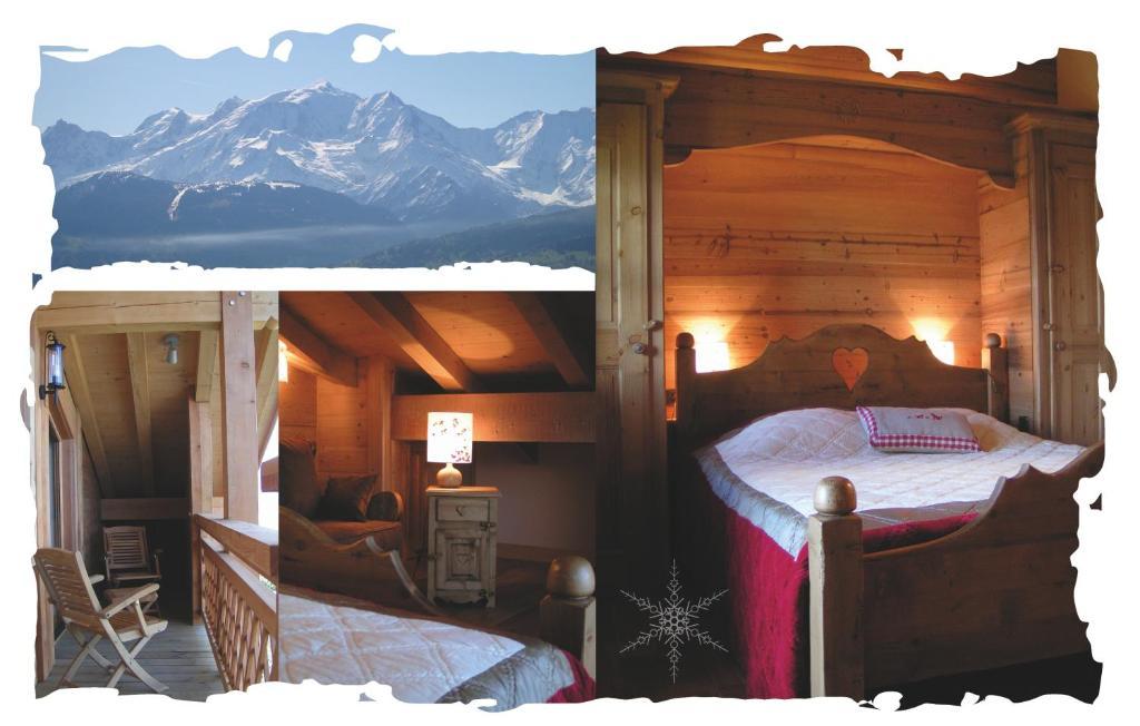 Vila La Joubarbe Au Balcon Du Mont-Blanc Sallanches Pokoj fotografie