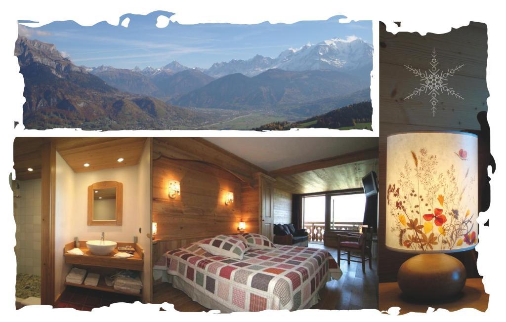 Vila La Joubarbe Au Balcon Du Mont-Blanc Sallanches Pokoj fotografie