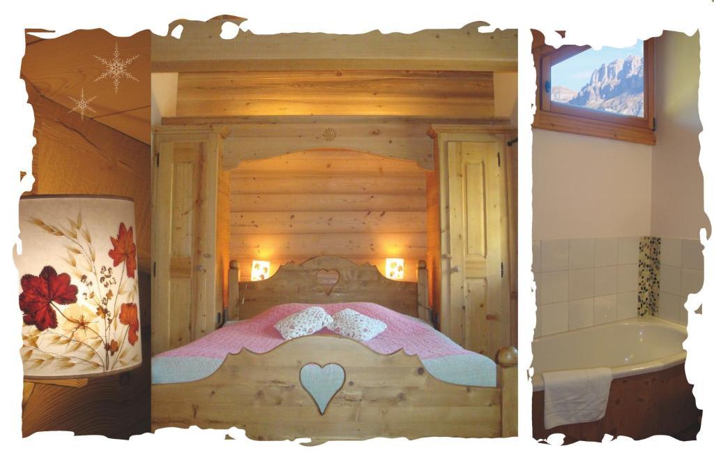 Vila La Joubarbe Au Balcon Du Mont-Blanc Sallanches Pokoj fotografie